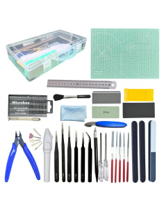 Kit de Herramientas para Modelos Gundam 64 Piezas JUNYAOHSU