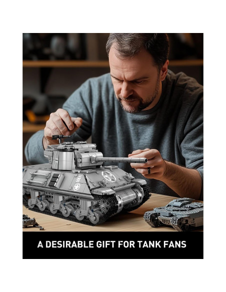 Mould King M36 Tanque Destructor RC 1057 Piezas