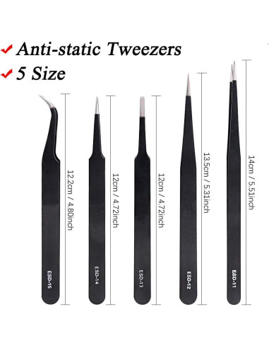 Kit de herramientas Gundam 55 piezas Bandai para modelismo