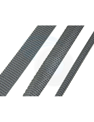 Juego de 3 limas de acero al carbono Tolsen - Redonda, Plana, Media Ronda