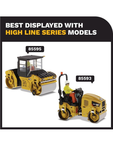 Compactador de Suelo Diecast Masters Caterpillar CS11 GC 1:50