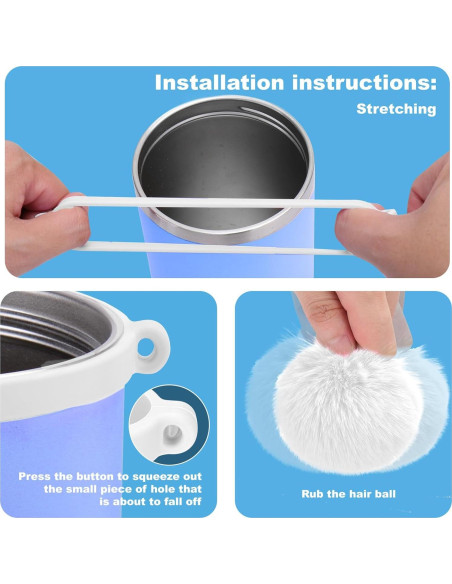 Accesorios Mity Rain para Taza Stanley 30/40 oz Floral