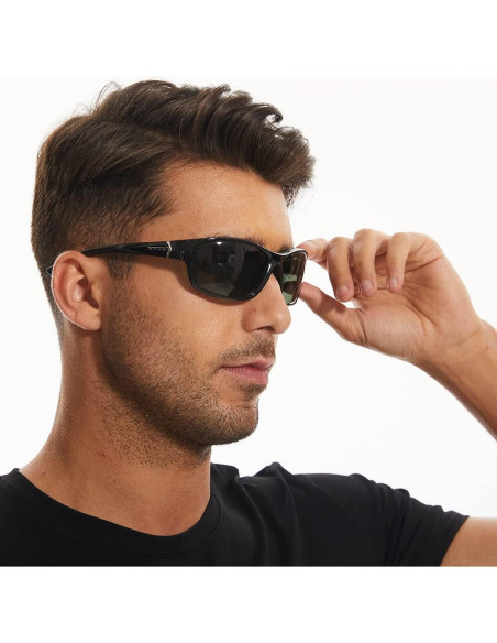 Gafas de Sol Polarizadas BNUS con Lentes de Vidrio 100% UV