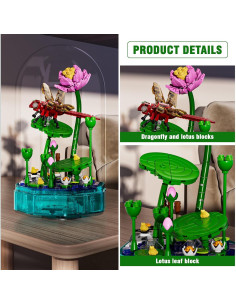 Conjunto de Bloques de Insectos Mould King Libélula 396 Piezas 2