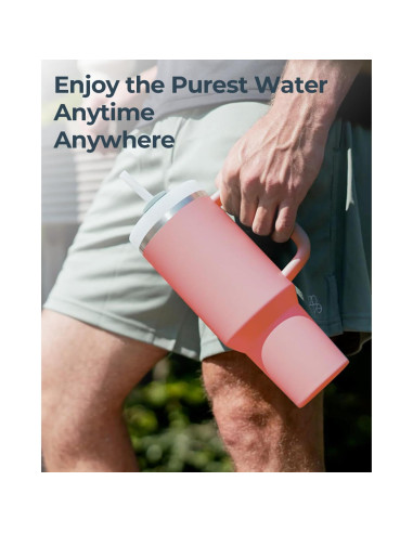 Pajillas Reutilizables WATERH con Filtro para Botellas Stanley