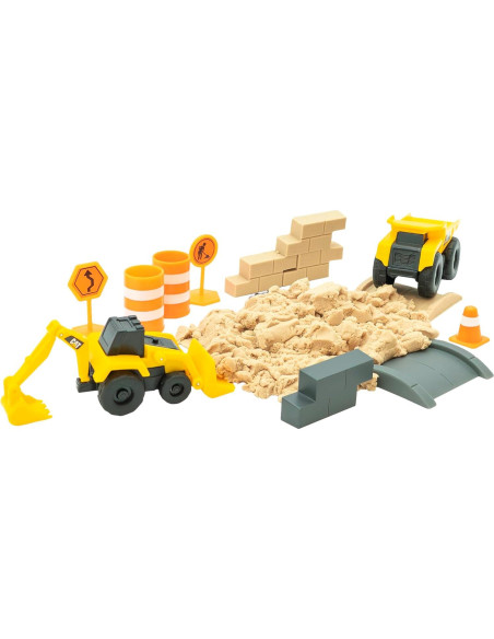 Juego de Construcción CAT Dig N' Build con 283 g de Tierra