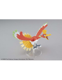 Kit de Modelo Ho-Oh Pokémon BANDAI 12 cm Alas Móviles 2