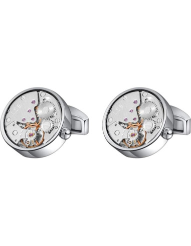 Gemelos de Reloj Mr.Van Plata Vintage Steampunk