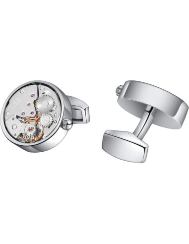 Gemelos de Reloj Mr.Van Plata Vintage Steampunk