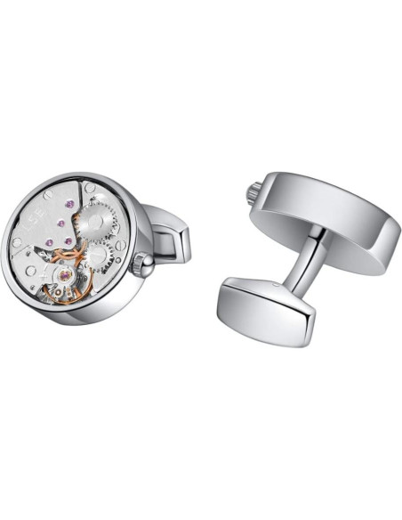 Gemelos de Reloj Mr.Van Plata Vintage Steampunk Gemelos de Reloj Mr.Van Plata Vintage Steampunk