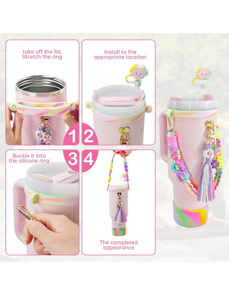 Juego de Accesorios Morla para Tazas Stanley 8-40oz