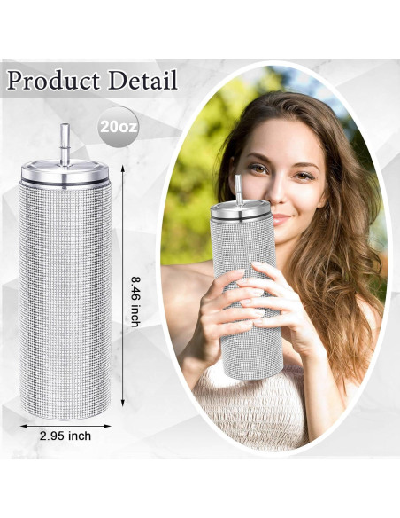 Juego de 3 Copas de Agua Brillante Rtteri Aisladas