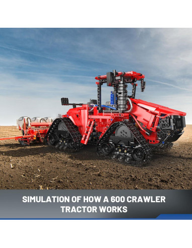 Mould King 18020 Tractor Crawler RC 1698 Piezas