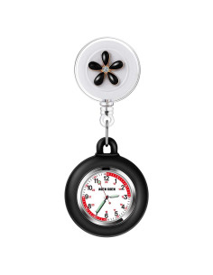 Reloj de enfermera retráctil AGEN KGEN 3 piezas con clip