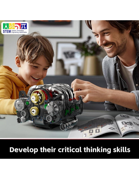 Mould King Kit Motor Flat-Six 2375 Piezas para Construcción