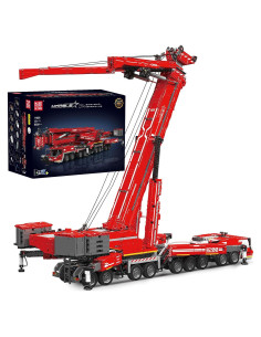 Grúa Móvil Mould King WX17008 8506 Piezas Control Remoto