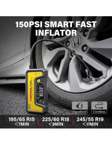 Arrancador de Salto LOKITHOR JP400 con Compresor 2500A