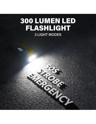 Arrancador de Salto LOKITHOR JP400 con Compresor 2500A