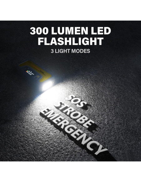 Arrancador de Salto LOKITHOR JP400 con Compresor 2500A