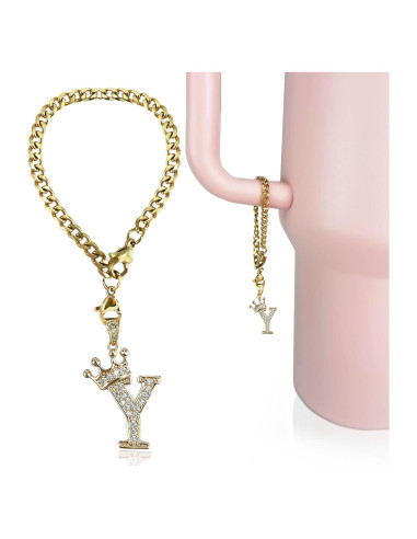 Encanto de Taza Letra Y LUHOHI para Tazas Stanley 40 Oz