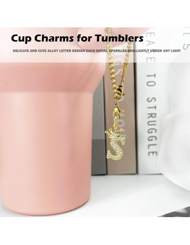 Encanto de Taza Letra Y LUHOHI para Tazas Stanley 40 Oz