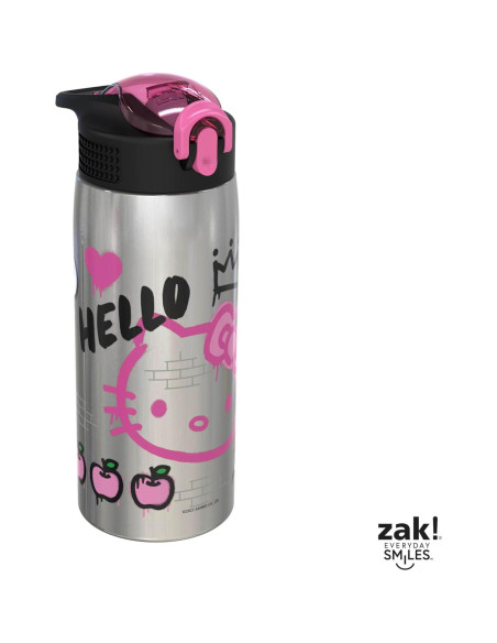 Botella de Agua Zak Designs Hello Kitty 570 ml Acero Inoxidable