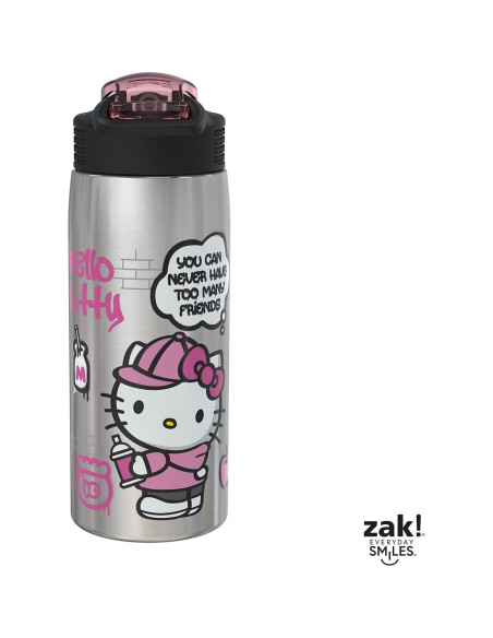Botella de Agua Zak Designs Hello Kitty 570 ml Acero Inoxidable