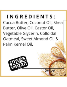 Jabón en Barra de Avena Coloidal Jardín de Avena - 3 Unidades 119 g 2