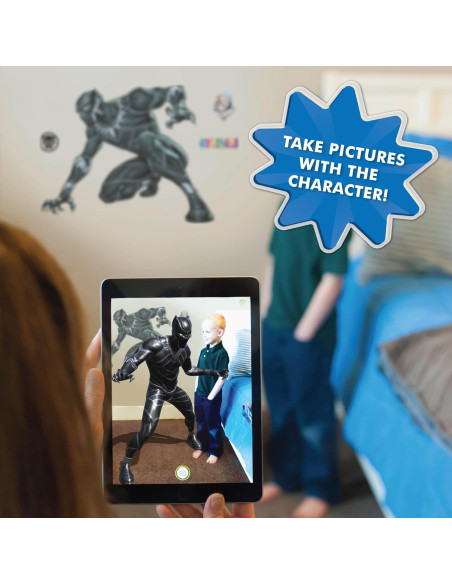 Calcomanía de Pared Pantera Negra Wall Palz 55x45 cm