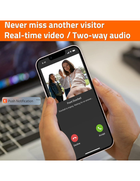 Intercomunicador de Video WiFi AMOCAM 7" HD con Grabación