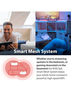 D-Link AX3000 WiFi 6 Mesh 3-Pk - Cobertura 650 m 2