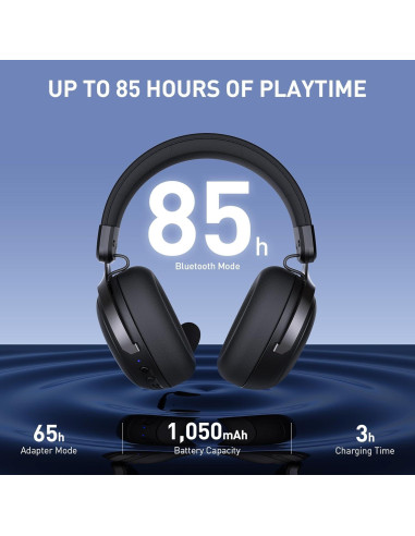 Auriculares Gaming Inalámbricos PRISMXR Vega Q1 85h Batería