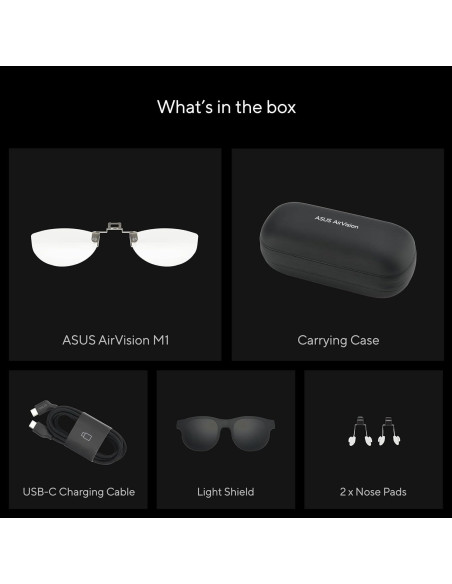 Gafas AR Inteligentes ASUS AirVision M1 - Pantalla 100" 1100 nits
