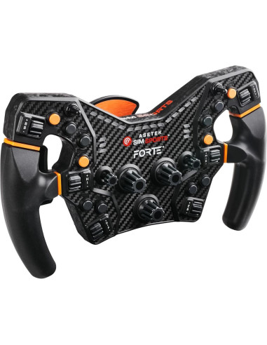 Volante de Simulación Asetek Forte Formula para PC - Alta Precisión