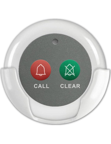 Botones de Llamada Inalámbricos SYNLETT 2 PCS Blanco