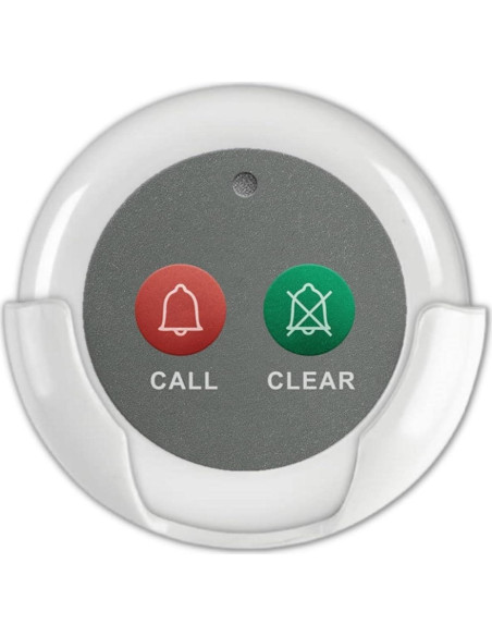 Botones de Llamada Inalámbricos SYNLETT 2 PCS Blanco