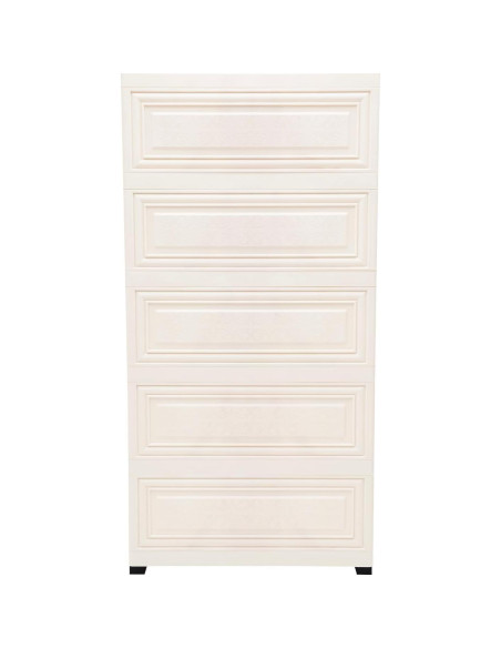 Armario Vertical TFCFL Rosa con 6 Cajones y Ruedas 50x35x102cm Armario Vertical TFCFL Rosa con 6 Cajones y Ruedas 50x35x102cm