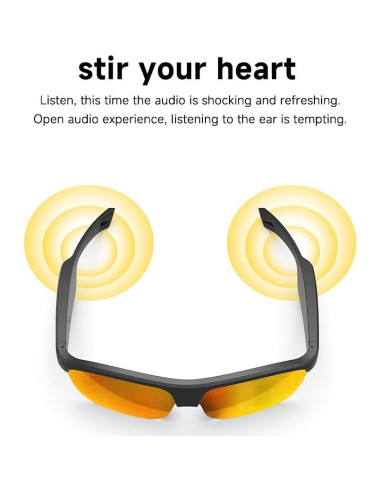 Gafas de Sol Inteligentes Bluetooth HUOSUC Polarizadas UV400