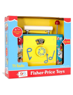 Radio Televisión Fisher Price Clásica 22.86x13.97cm 18m+