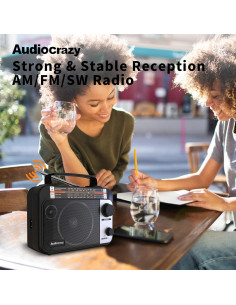 Radio Transistor AM/FM/SW Portátil Guangdong AC-Q1ARB 2