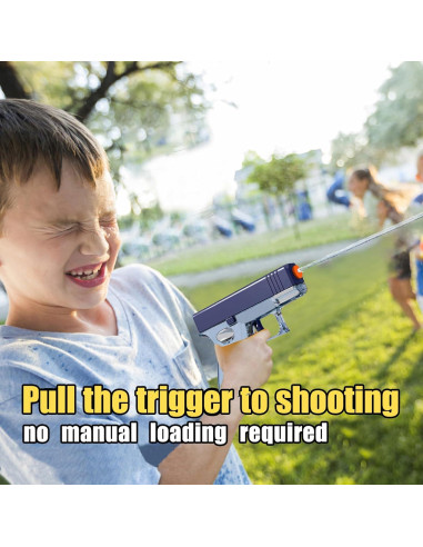 Paquete de 2 pistolas de agua Genérico 100CC Azul Gris