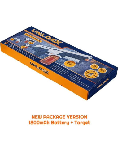 Blaster de Gel UnlocX Eléctrico Automático 7000 Balas Ecológicas