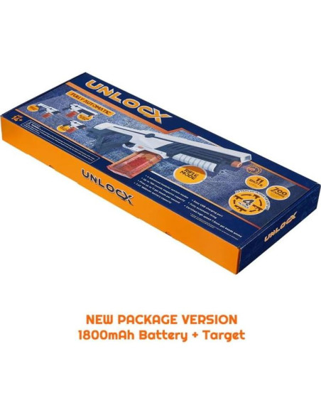 Blaster de Gel UnlocX Eléctrico Automático 7000 Balas Ecológicas