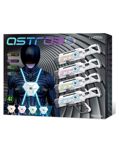 Pistolas Laser Tag Recargables WINYEA 4 en 1 LED para Niños