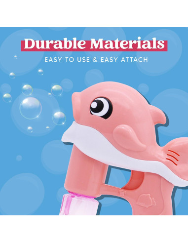 Kit de Pistolas de Burbuja Joyin 2 Unidades con Soluciones