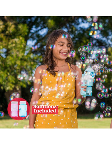 Kit de Pistolas de Burbuja Joyin 2 Unidades con Soluciones