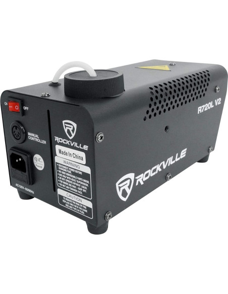 Máquina de Niebla Rockville R720L V2 con Control Remoto