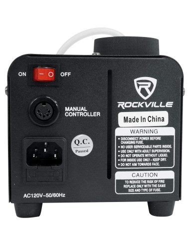 Máquina de Niebla Rockville R720L V2 con Control Remoto