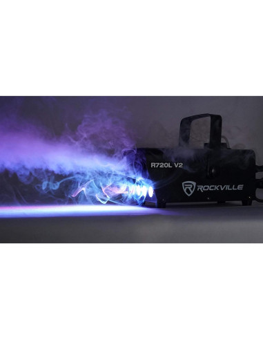 Máquina de Niebla Rockville R720L V2 con Control Remoto