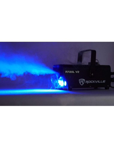 Máquina de Niebla Rockville R720L V2 con Control Remoto